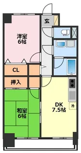スカイヒルズ我孫子【3階】の間取り