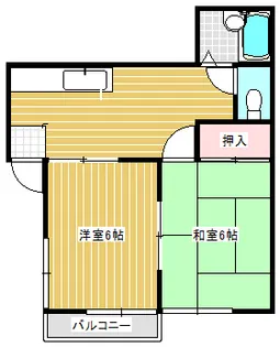 ビタエターナル【2階】の間取り