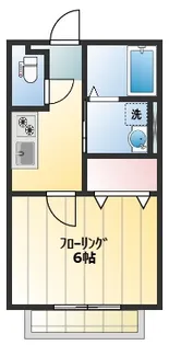 エクリュー吉祥寺【2階】の間取り