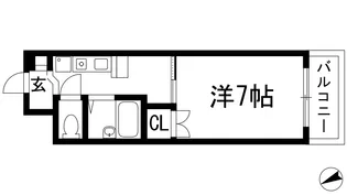 センチュリーショウエイ7【4階】の間取り