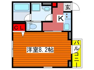 フロント-サHN【2階】の間取り