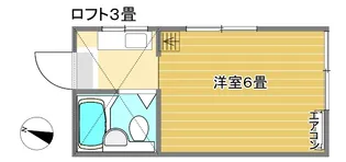 エクセレントハイツ箕輪【1階】の間取り