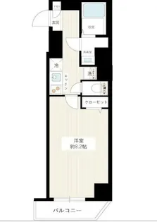 XEBEC東日暮里II【5階】の間取り