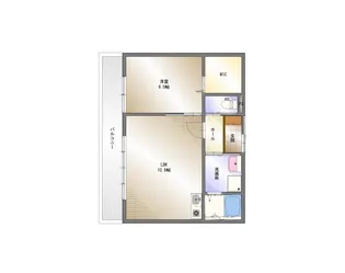 サニーヒル【3階】の間取り