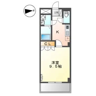 アヴニール【3階】の間取り