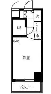 スカイコート蒲田第2【8階】の間取り