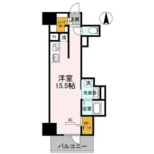 グラン ラヴィ レジデンス【5階】の間取り