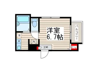 MID瑞江【2階】の間取り