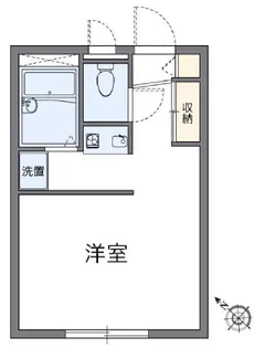 パレスひなた【1階】の間取り