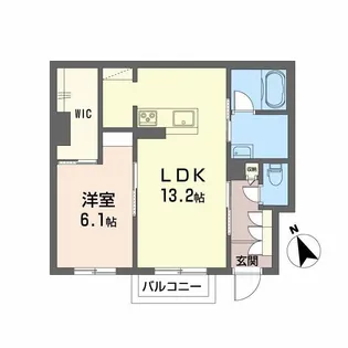 プレミアス【1階】の間取り