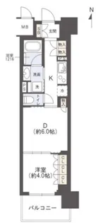 ブランズ大阪本町【2階】の間取り