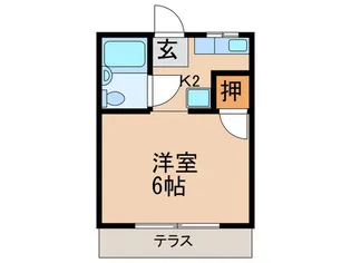 コ-ポ成井【1階】の間取り