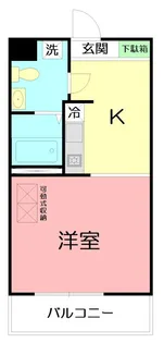 ラ・ミア・カーサ【4階】の間取り