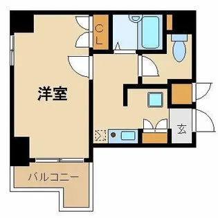 ヴェルステージ茅場町【5階】の間取り