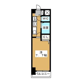 Deux mille deux【2階】の間取り