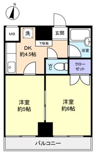 グランド・メゾン【4階】の間取り