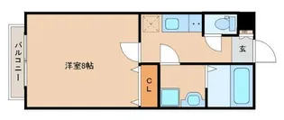 ブルーイン志波町【1階】の間取り