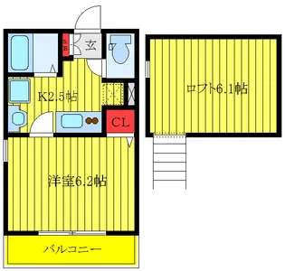 GRANDE MAISON十条【3階】の間取り
