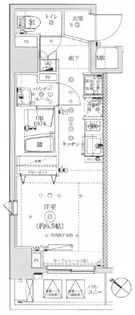 イアース横濱関内【6階】の間取り