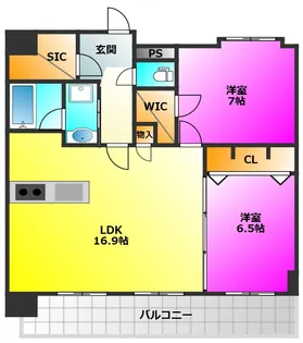 OH Ohashi BLD【12階】の間取り