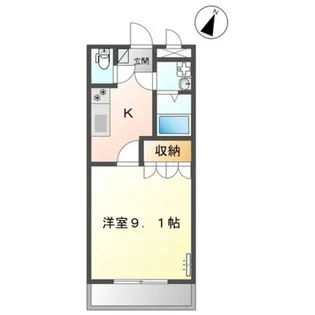 ラファエル【2階】の間取り