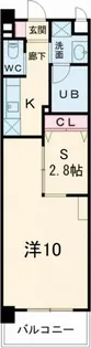 コンダクトレジデンスDaizen【8階】の間取り