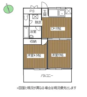 羽沢大丸ファミリア【5階】の間取り