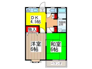 メゾン柊 II【2階】の間取り