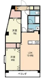 ノイエスレーベン本郷【4階】の間取り