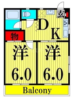 スプレンダーズ【3階】の間取り