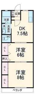 サンコーポ【1階】の間取り