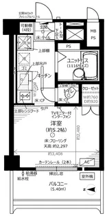 東陽町ハイホーム B棟【1階】の間取り