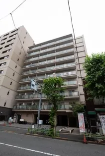 築地スカイレジテル【10階】の外観