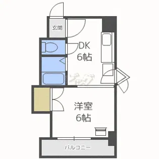吉田ビル【5階】の間取り