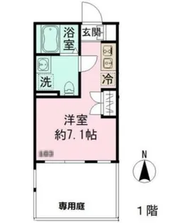 シエルN棟【1階】の間取り
