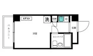 パピル吉祥寺【2階】の間取り