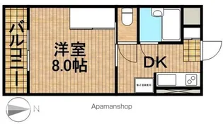 カトレアII【3階】の間取り