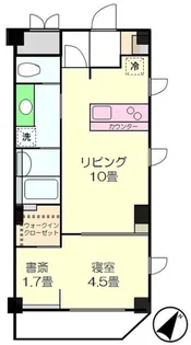 アルペンローゼ【4階】の間取り