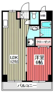 プルメリアハイム【4階】の間取り