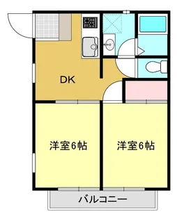 ソラーナ綱島【2階】の間取り