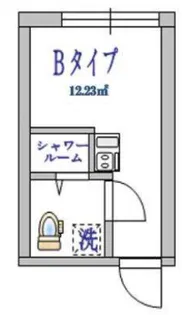 グリシュアーヴ旭町【1階】の間取り