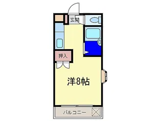 ドムール大楠【3階】の間取り