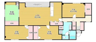 エステートTOKI【2階】の間取り