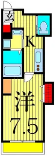 アトリエ更勝【3階】の間取り