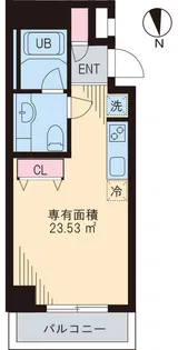 プレミール中延【2階】の間取り