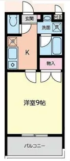 北山リハイム【2階】の間取り