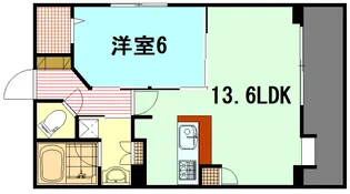 Grand Ocean II【6階】の間取り