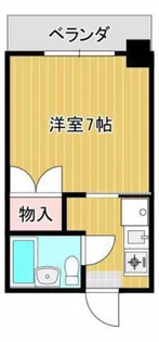 スコールビル【3階】の間取り