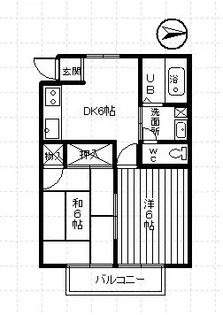 メゾンひかりII【2階】の間取り