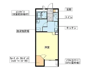 レオネクスト徳常【1階】の間取り